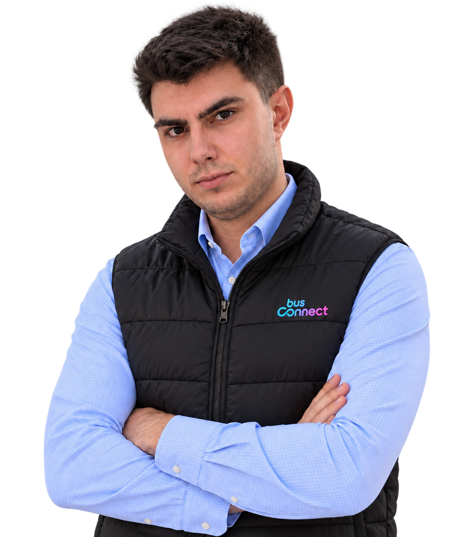 Portrait de Clément Weibel, créateur de Bus Connect